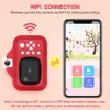 Oyuncak Kameralar Çocuk Kamera Wifi Anında Baskı Kamera Termal Yazıcı Kablosuz WiFi Telefon Yazıcı 32GB Kart 1080P HD Çocuklar Dijital Kamera Oyuncak 230307