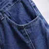 Jupes d'été en Denim pour femmes, taille haute, fendue, ligne a, jupe Midi, Streetwear, polyvalente, mode féminine