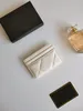 Carteira de designer de luxo de alta qualidade porta-cartões porta-cartões França Paris design estilo caviar bolsas de pele de carneiro porta-cartões porta-moedas carteiras femininas masculinas de alta qualidade