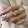 Punkowa modna terapia magnetyczna pierścionek odchudzający dla kobiet mężczyzn antynosący pierścionki z prędkością.
