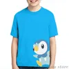 Herren-T-Shirts, Piplup-Design, Herren-T-Shirt, Damen-All-Over-Print, modisches Mädchen-Shirt, Jungen-Oberteile, T-Shirts, kurzärmelige T-Shirts