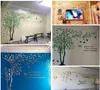 Wall Stickers 3D Tree Acrylic Mirror Sticker Decals DIY Art TV Background Poster Home Decoration Bedroom Living Room stickers 230307