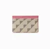 NIEUWE DUBBELE ZIJ WALKEN SLEUT GROOTSAAL MADEAGE Creditcardhouders Women Mini Wallet Hoge kwaliteit Echte lederen mannenontwerper Pure Color Card Holder met doos