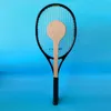 Tennis Rackets Tennis Sweet Spot Racket Wooden Tennis Spoon Swing Training Racket Accuracy Practice Racket Batting Hitting Equipment Gear 230307