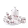 HIP FLELS CERAMICS FLESS SET klassieke Japanse stijl retro creatief cadeau voor mannen Licoreera tafelbenodigdheden