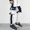 Męskie spodnie streetwear Multi Pockets Cargo harem hip hop swobodny męski tor joggery spodnie modne harajuku mężczyźni pant 230307