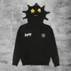 Kvinnors hoodies tröjor gotiska punk tröja streetwear kvinnor trycker långärmad hoodies casual blixtlås jacka huvtröjor y2k skalle unisex cardigan 230307