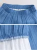 Skirts Casual Womens Elastic High Waist Medium Long Slim A-line Folds Midi Skirt Female Vintage Solid Color Office