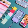 Cell Phone Straps Charms Universal Crossbody Patch Lanyards Detachable Mobile Strap Lanyard Multicolor Soft Rope Telephone Accessories