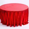 Table Cloth Sequins Tablecloth Round Skirt Exhibition Cover High Quality Fabric Party Wedding Decoration