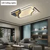 Plafoniere LED con lampadari di illuminazione telecomandati per Foyer Camera da letto Sala da pranzo Cucina Living Decor