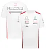 F1 Formule 1 T-shirt à manches courtes Vêtements d'équipe de voiture Fans de loisirs Polo Vêtements 2024 Le dernier modèle de vêtements de course Casual Crewneck Tee