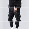 Calça masculina masculina calça de streetwear tática para meninos jogando calças de carga preta homens jogadores harajuku primavera masculina fúria 230307
