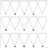 Pendant Necklaces Women Lock Necklace For Men Girl Boy Chunky Punk Sier Chain Choker Cuban Link Statement Jewelry Girls Drop Deliver Dh7X8