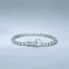 أساور سحر Wong Rain 100 ٪ 925 Sterling Silver Silver Created Gemstone Party Fashion Women Bracelet Bangle المجوهرات الراقية بالجملة 230306