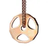 Hanger kettingen punk hiphop halter gotische roestvrijstalen ketting mannen mode popcorn keten sieraden valentijn cadeau