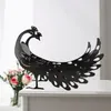 Toilet Paper Holders Peacock Shaped Roll Holder Bathroom Kitchen Accessories Tissue Storage Stand Rack Cast Iron