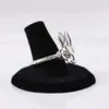 80% OFF 2023 New Luxury High Quality Fashion Jewelry for rabbit head men and women silver for lovers wind pair ring personality trend