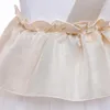 Robes de fille Tutu Tulle enfants demoiselle d'honneur de mariage pour enfants blanc robes de bal de première Communion filles élégantes Boutique vêtements de fête