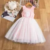 Girl's Dresses Summer Lace Princess Girl Dress Embroidery Flower Girl Wedding Chidlren Clothing Kids Dresses Girls Birthday Party Casaul Wear R230719