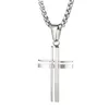 Collier de collier en acier inoxydable combinaison de la combinaison simple de mode simple 24 ''