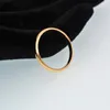 Bröllopsringar 2/4/5/6mm Guld för kvinnor Män par smyckengagemang Presenttillbehör Anillos Para Pareja Anel de Noivado R0132