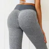 Pantalon actif Fitness Yoga Legging femmes taille haute sans couture mode Patchwork imprimer Sexy Push Up Gym Sport Leggings