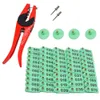 Altri articoli vari per la casa Etichetta auricolare Applicatore per marcatore di pecora 001100 s Per kit di identificazione capra ger con 2 pinze a spillo 230307