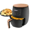 4.5lmultifunctie Luchtfriteuse Pan Zonder olie Gezondheid Friteuse Cooker Smart Touch LCD Diepe Airfryer Pizza Frites For Frites241C
