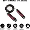 Jump Ropes Skipping Speed Weighted Workout Training Gear Adjustable Steel Wire Home Gym Fitness Boxing Equipment 230307