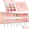 Eye Shadow Cmaadu 9 Color Glitter Eyeshadow Palette Shimmer Metallic fl erage belyser och förbättrar dina funktioner Coloris Beauty Ma Dh4kf