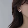 Charme mignon doux arc boucles d'oreilles pour les adolescents 2022 tendance nouvelle mode coréenne petites boucles d'oreilles filles vêtements quotidiens boucles d'oreilles bijoux G230307