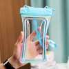 Beach Waterproof Phone Cases Bag PVC For iPhone11 12 13 14 Pro Samsung S10 Laser Airbag Waterproofs Bag With Lanyard