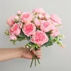 Decorative Flowers 1 Bouquet Special Fake Flower Clear Texture Artificial Floral Arrangement