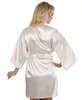 Restas de honra feminina Robes de mantos de casamentos pijama fêmeas de roupas de banho camisola de roupão de banho