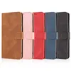 PU Plain Wallet Leather Factions for Samsung S23 Plus A14 A54 A04E A24 A34 5G iPhone 14 Pro Max Holder Flip Photo Photo Photo Photo Slot