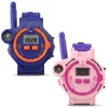 Toy Walkie Talkies Kids Talkie Watch Style Walkie Talkie ładowne Talkie Dwukierunkowe kemping zabawki na zewnątrz 230307