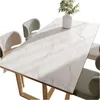 Tovaglia Nordic Luxury Marmo Modello Tappetino in pelle Tovaglia impermeabile lavabile senza decorazioni personalizzate per decorazioni per matrimoni