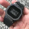 Sport Quartz Digital 5600 Unisex Watch Original Shock Watch LED Automatisch handlicht volledige functie World Time Oak Series Alloy Square Dial