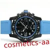 5 Color Luxury Men's Watch Japan Quartz Endurance Pro Avenger Chronograph 48mm Watches Red Rubber 1884 Men Watches Hardex Glass Wristwatches