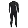 Women's Swimwear 3MM Men SCR Neoprene Front Zipper Diving Suit Surf Equipment Jellyfish Clothing Long Sleeved Piece Fitted WetsuitWomen's
