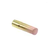 Storage Bottles Empty Lipstick Tube Gradient Pink Gold Unique Slant Lid Lip Tubes 12.1mm Cosmetic Beauty Containers 10/30pcs