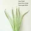 Decorative Flowers Single Branch Onion Grass PE Artificial Plants Valley Spike For Home Garden Christmas Decoration Wedding Wall Fake