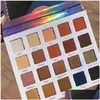 Eye Shadow 20 Color Hashtag/Holy Grail/Nicol Concilio Pro Eyeshadow Palette Limited Edition Natural Pressed Pigmented Cosmetics Drop Dhzab