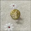 Pins broszki 10pcs Mason Lapel Pin Masoni Mały Mini Cute Badge Acacia Sprig Masonic Akasha Leaf and Pins Drop dostawa biżuteria Dhqo8