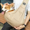 Hund Reisen im Freien Haustier Umhängetaschen Tasche Outdoor Welpe s Single Comfort Sling Handtasche Tragetasche Kätzchen Corgi Transport Haustiere 230307