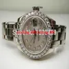 Verkoop van fabrieksleverancier Topkwaliteit Automatische dames Moeder Pearl Watch Woman's Pearlmaster Piece Mop Ladys Watches249J