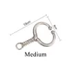 Small Animal Supplies Professional Bull Nose Spring Ring Stainless Steel Metal Nötkreatur Födningsutrustning Tång Traktion Bolt 230307