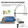 GZL-80 2 Heads Liquid Filling Machines Diaphragm Pump Bottle Tube Vial Perfume Mineral Water Juice Oil Electric Digital Package Machine