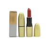 Lipstick Designer Matte Gold Tube Longlasting Easy To Wear Moisturizer 3G Beauty Makeup Drop Delivery Health Lips Dhhyt